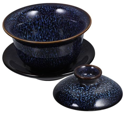 Alipis Tazze Da Tè Cinesi Zuppiera Da Tè in Ceramica Vintage Tazze Da Gongfu Classiche Ciotole Da Per Casa Da in Stile Cinese