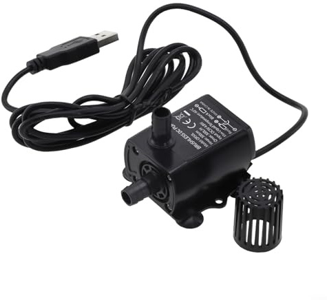 Kompakte USB-Pumpe, bürstenlos, DC5V, 4, 8W, 300L/H, tauchfähig, wasserdicht, Design für Aquarium und Brunnen