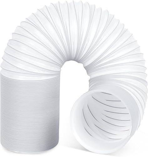 LINGKY Tuyau d'évacuation d'air 2 m Ø 150 mm Tuyau d'évacuation flexible Tuyau Climatiseur Mobile pour Climatisation Déshumidificateur Extracteur, tuyau flexible
