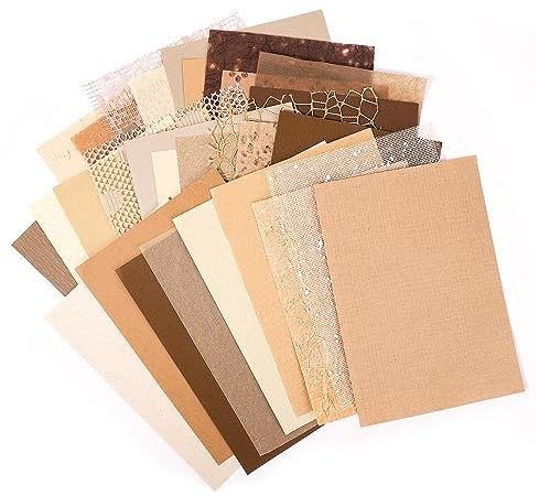 30 Blatt Scrapbook Papier, A5 Gemustertes Papier Schneepunkte Netz Strukturiertes Papier Scrapbooking-Materialien für Heimwerker Kunst Handwerk Album Journaling (14,8 x 21cm)