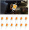 JNNJ 12 Stück Motorrad Kraftstofffilter, Kraftstofffilter Benzinfilter Passt Inline Kraftstofffilter, Universal Für Motorrad, Roller, Motorrad, Generator, Rasenmäher