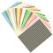 6528 Stück Bunte Klebepunkte Selbstklebende Aufkleber 16 Blätter 6 mm Runde Punktaufkleber Farbcodepunkte Aufkleber Kleine Dot Aufkleber für Kalender Planer Basteln Papier DIY geschenk