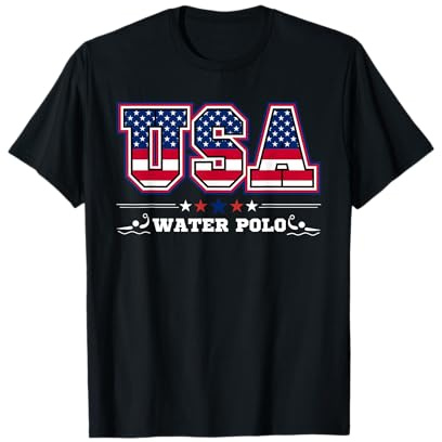 Cool Water Polo Deportes Jugador Amante Para Niña Mujeres Abuela Camiseta