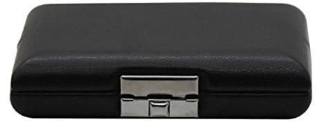 Aufbewahrungsbox für Oboe, Fagott, PU-Leder, Schwarz