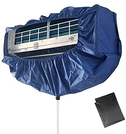 Housse de Nettoyage pour climatiseur, kit de Nettoyage pour climatiseur, kit de Nettoyage Mural pour climatiseur, Sac de Protection Anti-poussière, Sac de Lavage pour climatiseur, Waterpro,