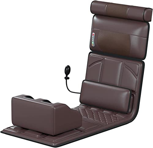 Tappetino da massaggio riscaldato con 20 testine massaggianti, cuscinetto riscaldante per tutto il corpo, per alleviare il dolore alla schiena e alle gambe, comodo cuscino massaggiante per materasso