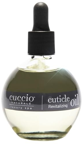 Cuccio Naturale Revitalising Cuticle Oil, 68ml, Moisturizing Nail & Cuticle Oil for Repair, Hydration & Nail Strength with Citrus, Wild Berry, Almond & Jojoba