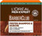L'Oréal Men Expert Festes Shampoo für Männer, XL-Seifenstück zur Reinigung von Körper, Haar & Bart, Mit pflegendem Zedernholzölkomplex, Barber Club, 1 x 80 g