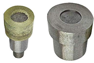 Trimming Shop Remaches de doble tapa para máquina de prensa manual universal verde para proyectos de manualidades, reparación y reemplazo, ropa, collar de perro, 4 mm