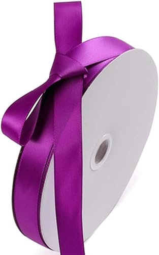 Stoffband, Bänder for Geschenkverpackungen, Satinband, Stoff, gewebtes Band, Paketherstellung, Basteln, Nähen, Verpackung, Band, Hochzeit, Haarband, dunkelgrün (Farbe: Bruin) (Farbe: Bruin) ( Color :