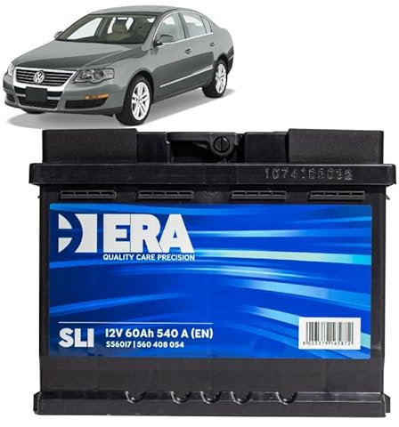 Batteria 60Ah per Volkswagen Passat B6 1.4 1.6 1.8 2.0 benzina 2005-2010