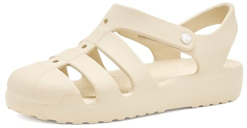 Crocs Classic Fisherman T Sandal unisex – barn, Sandstone, 22/23