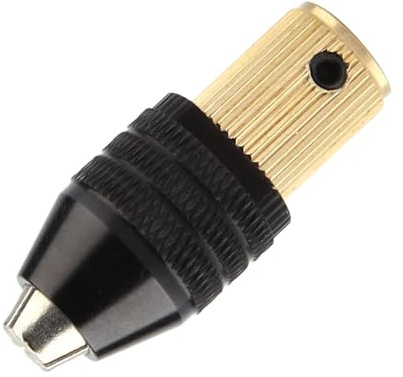 Mini Mandrino per Trapano Elettrico Strumento Autoserrante per Foratura (Apertura 3,17 mm)