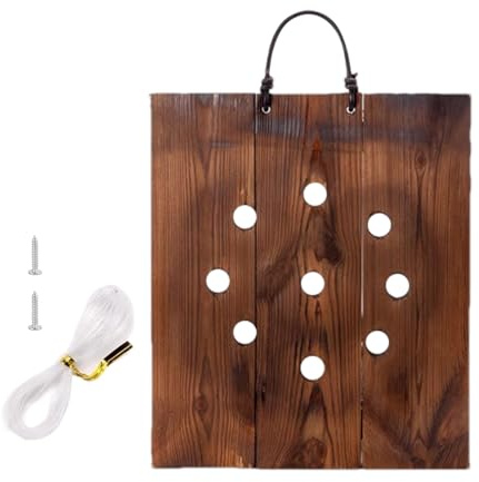Maceta de pared – Montaje en pared de helecho cuerno de ciervo, maceta rústica para cocina, sala de estar, pasillo, entrada, porche, patio, dormitorio