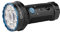 OLIGHT Marauder Mini LED Super Hell 7000 Lumen 600 Meter Wiederaufladbare Taschenlampe mit Strahler und Flutlicht, 3 Arten farbiger LEDs mit Abstandssensor für Outdoor (Schwarz)
