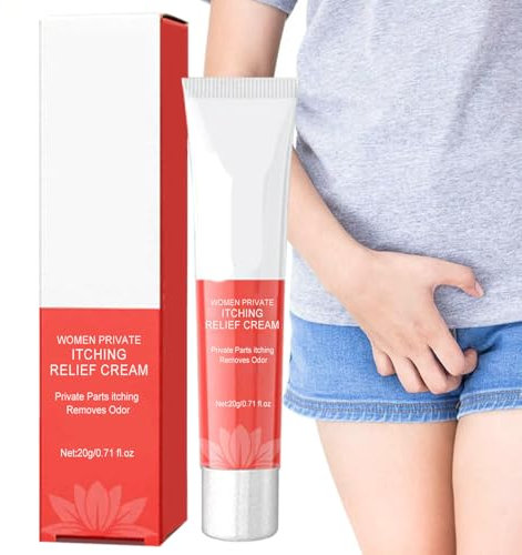 Juckreizcreme Für Frauen Für Den Intimbereich, Salbe Gegen Juckreiz Im Intimbereich, Beruhigende Und Erfrischende Juckreizcreme, Anti-Juckreiz-Salbe Zur Linderung Von Trockenheit, Brennen, Rötung