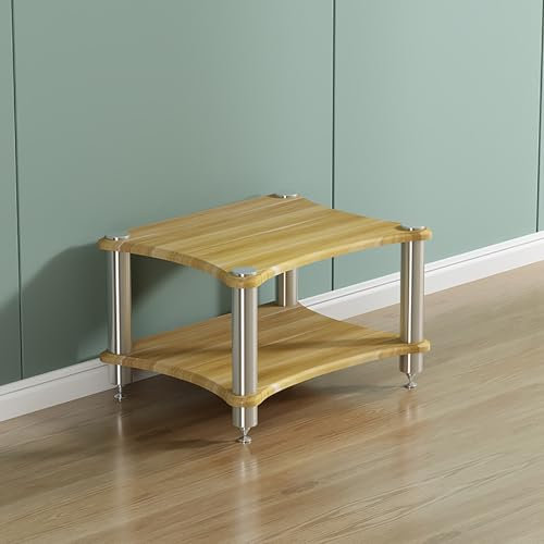 Soporte para Medios audiovisuales, estantería de Audio, Torre de Audio, Mueble de Almacenamiento para Consola de Tocadiscos, estantería para Videojuegos, Centro de Entretenimiento esquinero