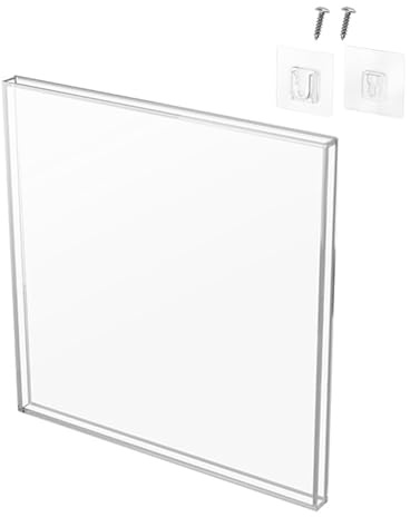 - Cornice per presentazione – Supporto per dischi in acrilico, mensola da parete per album musicali | vetrina minimalista per carte fotografiche, elegante organizzatore per dischi in vinile