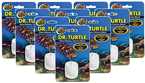 Zoo Med Dr.Turtle Slow-Release Calcium Block, 10pk