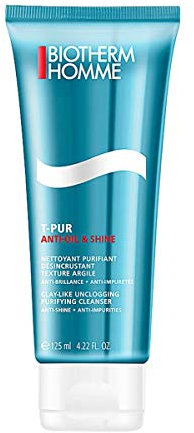 Biotherm HOMME T-PUR anti-oil & shine purifying cleanser 125 ml - kilograms