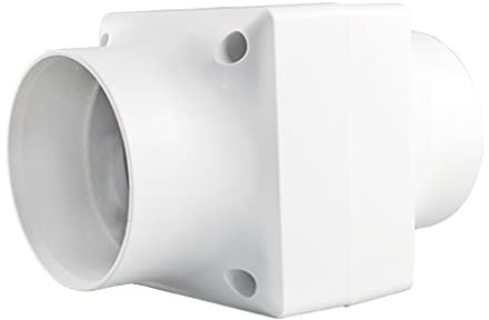Desconocido Extractor de baño, Extractor de Cocina, Dormitorio de 3 Pulgadas, Ventilador de conducto de ventilación silencioso pequeño para baño