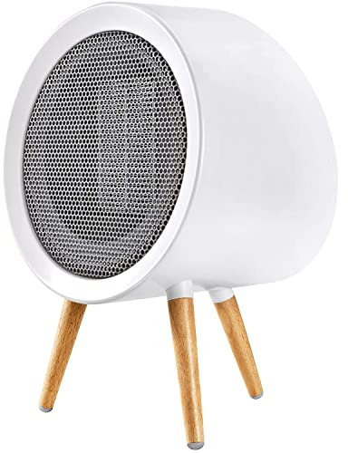 Gaiatop Small Space Heater for Indoor Use, 1000W/400W Desk Heater Office