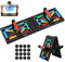 Liegestützbrett, 12-in-1 faltbares Liegestütz-Rack-Board, Fitness Zubehör Trainingsgeräte, für Fitnessstudio, Fitness-System, Workout-Übungsständer für Körpertraining