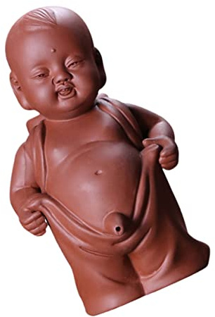 Cabilock Mönch Buddha Statue Tee Haustier Für Tee Zeremonie Handwerk Mönch Für Meditation