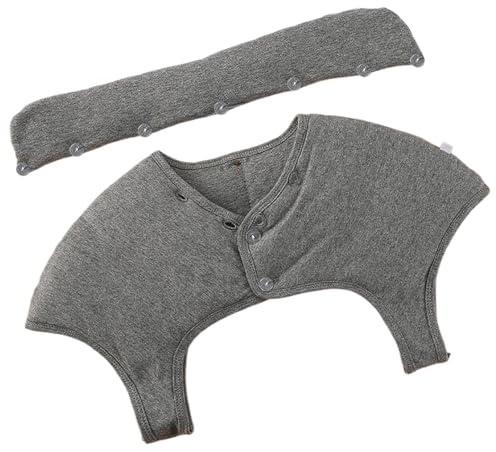 Almohadilla térmica para hombros, almohadilla térmica de espalda, calentador de cuello y hombros, almohadilla de hombro con peso para mujeres y hombres