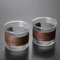 Juego de 4 tazas de café de café de 180 ml, vasos de capuchino con funda de madera de nogal, 60 x 72 mm, tazas de café, tazas de café, tazas de café, tazas de café moca, tazas de latte macchiato