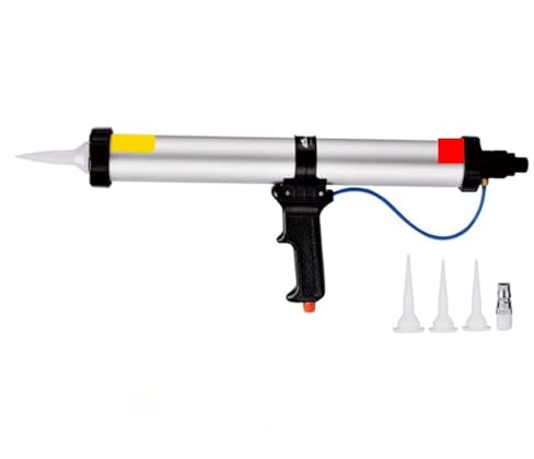 Mörtel Mörtelpistolen 600ML 15 Zoll Pneumatische Kartuschen Werkzeug Zement Glas Klebstoff Kleber Silikon-dichtstoff Luft Maschine for 300 400 500 600ml Weichen