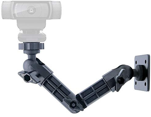 AceTaken Webcam Wall Mount, C920s Stand Holder Compatible with Logitech C920s StreamCam C922x C920 C930e C615 Brio C925e
