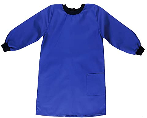 Adventure Togs Kids Painting Smock Apron Art Craft | Waterproof Painting Apron for Arts and Crafts, Baking, Cooking and School, Long Sleeve, Ages 2-14 Years