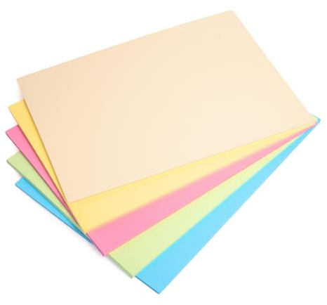 Hawksbill A4 Pastel Card 160GSM 50 Pack Pastel Cardstock for Arts and Crafts
