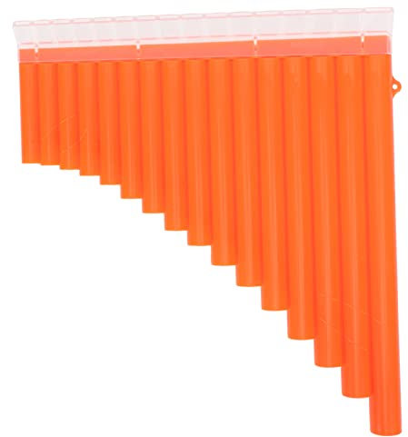 Toyvian Panflöte in C-dur Für Anfänger Traditionelles Flöteninstrument Zum Üben Mit Sauber Polierter Oberfläche Und Reinem Klang