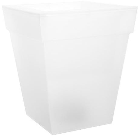 POPETPOP Lampe Solaire Jardinière Décorative Pot Fleurs Extérieur Lumineux Pour Jardin Énergie Solaire