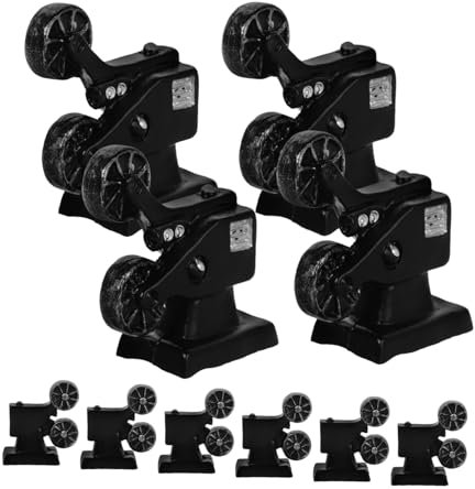 TOYANDONA 10pcs Vintage Projector Figurine Mini Resin Movie Film Projector Ornament Model Micro Figurine Prop Dollhouse Decor Miniature Model Home Decor Ornaments