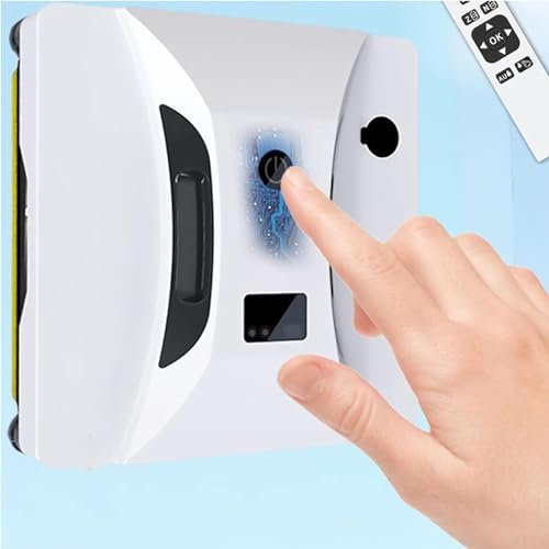 Window Cleaner Robot - Smart Automatic Electric Washer with Water Spray for Home Use - Fast and Efficient Window Cleaning Appliance