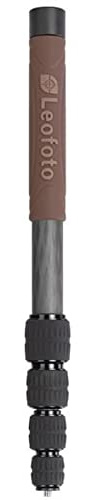 Leofoto - Monopod/Extension Pole - Both Ends Can be Used - One has ¼-inch thread for Ball Head, Other has ¼-inch Screw Hole for Mini-Tripod - GO-125