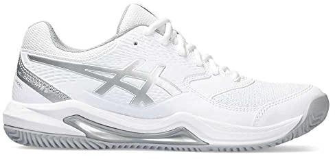 ASICS Gel-Dedicate 8 Padel, Sneaker för kvinnor, Vit ren silver, 38 EU