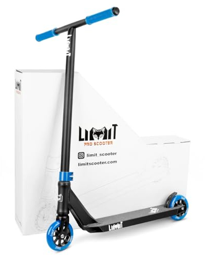 Limit LMT08 Pro Trick Scooter for Kids and Tenns 7 Years and Up–Lightweight Professional Freestyle Stunt Scooters for Intermediate or Beginner Boys and Girls
