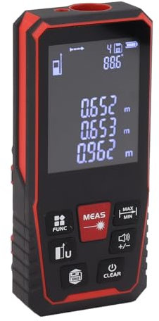 Entfernungsmesser, Entfernungsmesser, Multifunktionale ABS-Abschaltautomatik für den Außenbereich (120m)