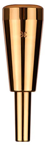 Tromba 3C Bocchino Megatone Addensato Accessorio per il Bocchino più Pesante con Colore Brillante per le Trombe Standard