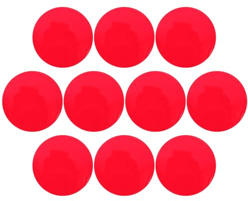 OHPHCALL Lot de 10 Films Gélatine Rouge 66 MM pour Éclairage d'Ambiance Diffuseur de Lumière Effet Coucher de Soleil Film Coloré pour Photographie et Lampes LED Feuille de Couleurs pour
