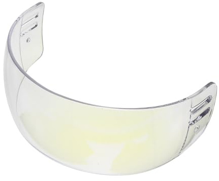 NOLITOY Visiera da Hockey su Ghiaccio Colorata Antiappannamento in PC Rivestimento Antigraffio, Mezzo Scudo Ventilato per Casco Adulto e Ragazzi Viti e Distanziali per Sostituzione Facile