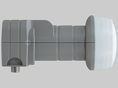 Fuba DEK 217 Twin LNB 2 Teilnehmer - Universal LNB 2fach mit LTE-Filter für Zwei Teilnehmer/Receiver/TV - HDTV- und UHD-(4K/8K) tauglich, optimierte Mobilfunkabschirmung - mit Wetterschutzgehäuse