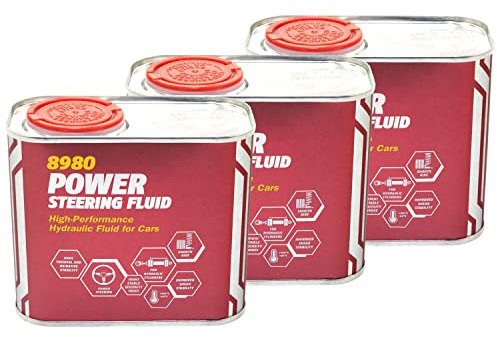 Hydrauliköl Servoöl MANNOL Power Steering Fluid PSF 3 X 450 ml