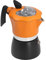 CHICIRIS Stovetop Espresso Maker, Coffee Pot, Coffee Makers, Glass Top Moka Pot Coffee Maker 1 Cup, 150ml/5 Ounce (Orange and Black)