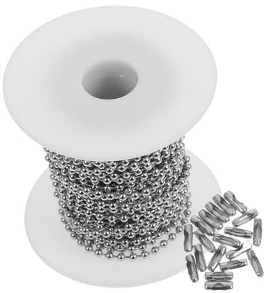 ABOOFAN Cadena De Cuentas De Hierro Galvanizado Para Hacer Joyas Para Diy Combinación Conector Adorno De Joyería