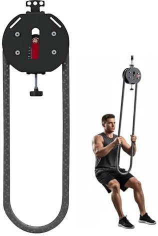Entrenador de cuerda multifuncional con resistencia ajustable, herramienta de entrenamiento portátil de cuerpo completo para resistencia muscular, entrenamiento de la parte superior del cuerpo y